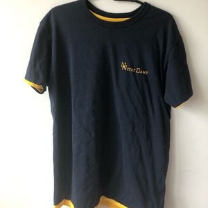 University of Notre Dame tshirt